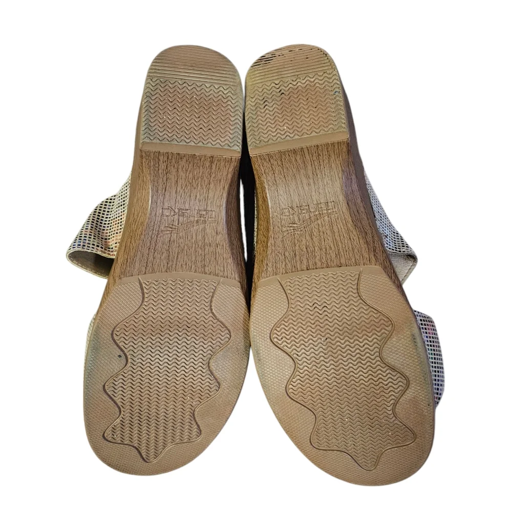 Dansko Sophie Sand Stained Glass Slide‎ Sandals Size EU42 - Picture 10 of 11